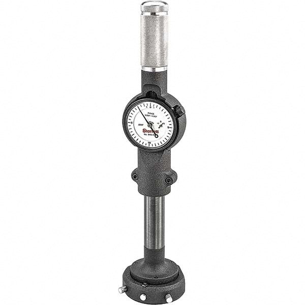 Dial Bore Gage: 3 to 5.1875" Dia, 6" Probe Depth