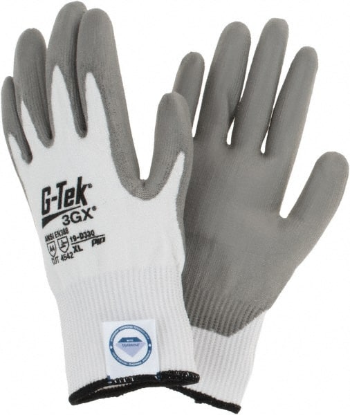 PIP 19-D330/XL Cut-Resistant Gloves: Size XL, ANSI Cut A4, Polyurethane, Dyneema 