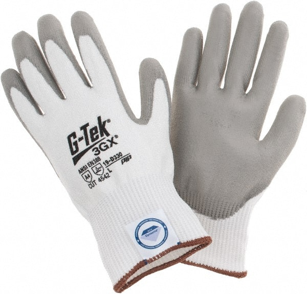 PIP 19-D330/L Cut-Resistant Gloves: Size L, ANSI Cut A4, Dyneema 