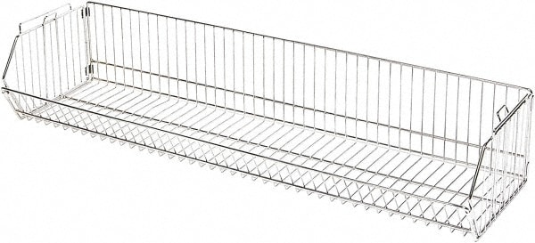 Modular wire baskets made of stainless steel