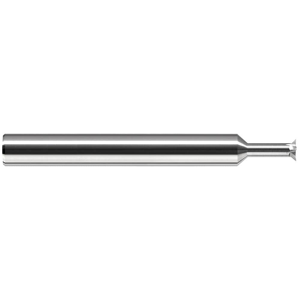 Back Chamfer: 0.21" Dia, 90 °, 0.037" Chamfer, 5 Flutes, Solid Carbide