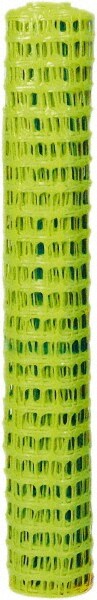 50' Long x 4' High, Fluorescent Yellow Green Temporary Warning Barrier Fence