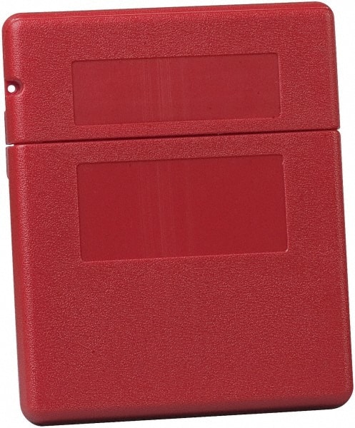 Justrite. S23303 1 Pc Certificate & Document Holder: Red 