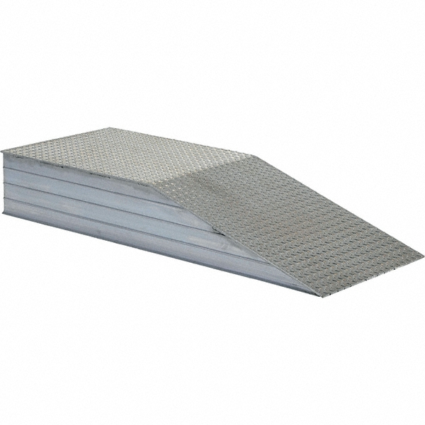 Vestil 120" Long x 24" Wide x 12" High, Aluminum Truck Wheel Riser