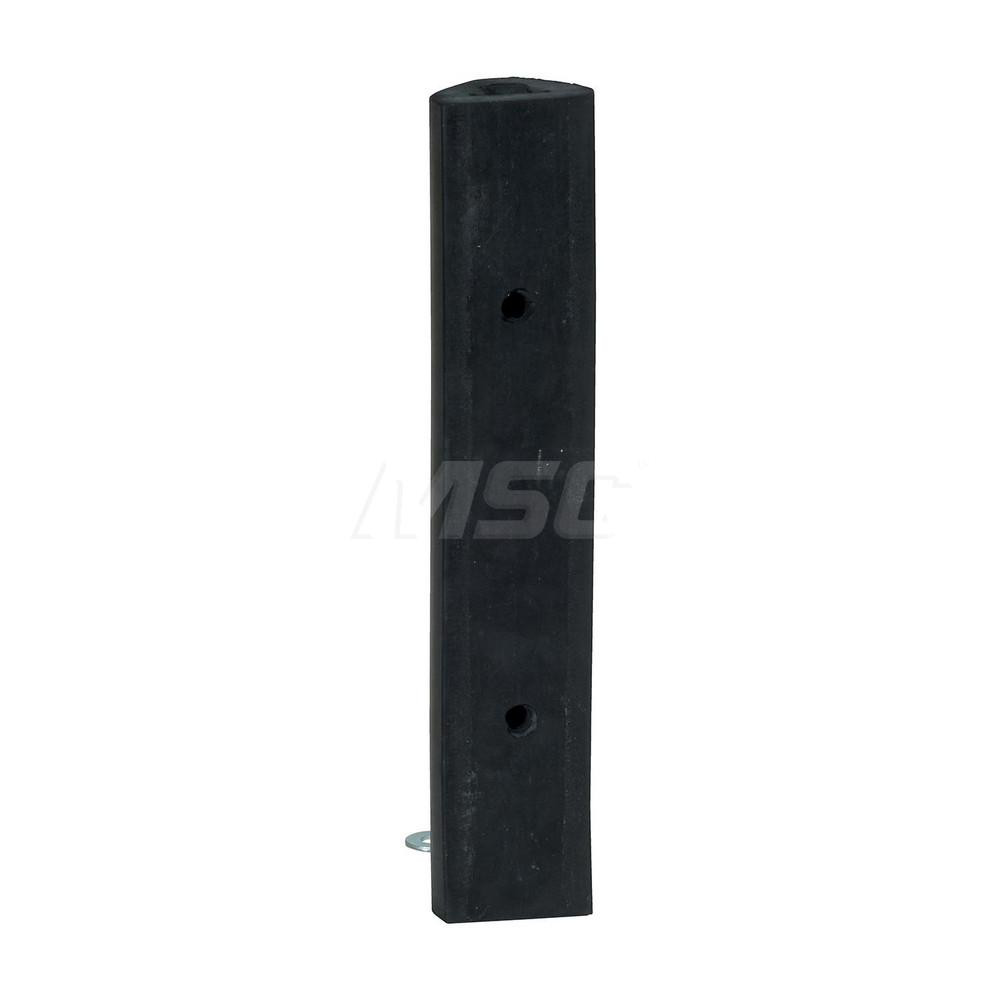 Vestil Synthetic Rubber Extruded HalfOval Fender Bumper MSC Direct