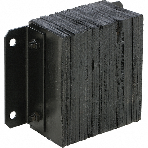 Vestil Rubber Laminated Dock Bumper 30115190 MSC Industrial Supply