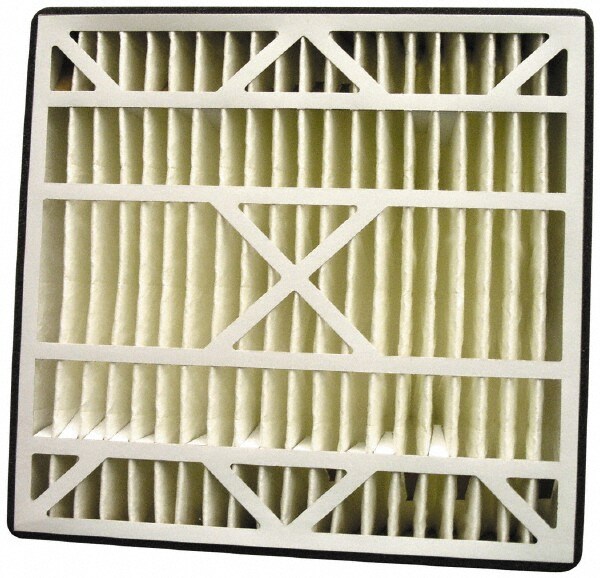 Pleated Air Filter: 20 x 20 x 5", 95% Efficiency, Wire-Backed Pleated