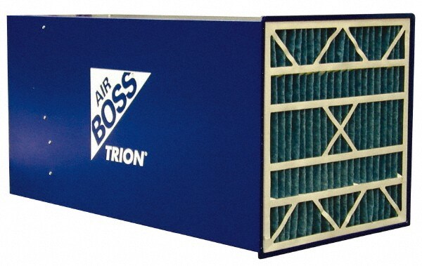 Bag Air Filter: 24" Deep, 24" Wide, 30" High, Fiberglass