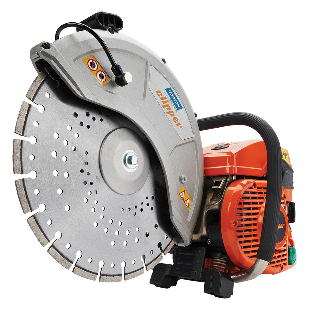 Norton Straight Chop & CutOff Saw 1" Arbor Hole, 5.2 hp, 4,550 RPM