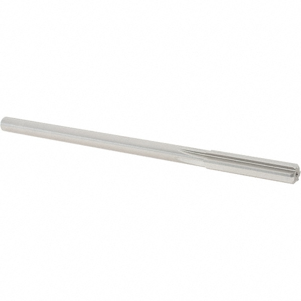 Hertel 72033111 Chucking Reamer: 0.311" Dia, 6" OAL, 1-1/2" Flute Length, Straight Shank, High Speed Steel Image