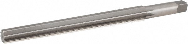 Hertel 72401102 Taper Pin Reamer: #10 Pin, 0.5799" Small End, 0.7216" Large End, High Speed Steel Image