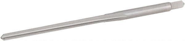 Hertel 72400989 Taper Pin Reamer: #3/0 Pin, 0.1029" Small End, 0.1302" Large End, High Speed Steel Image