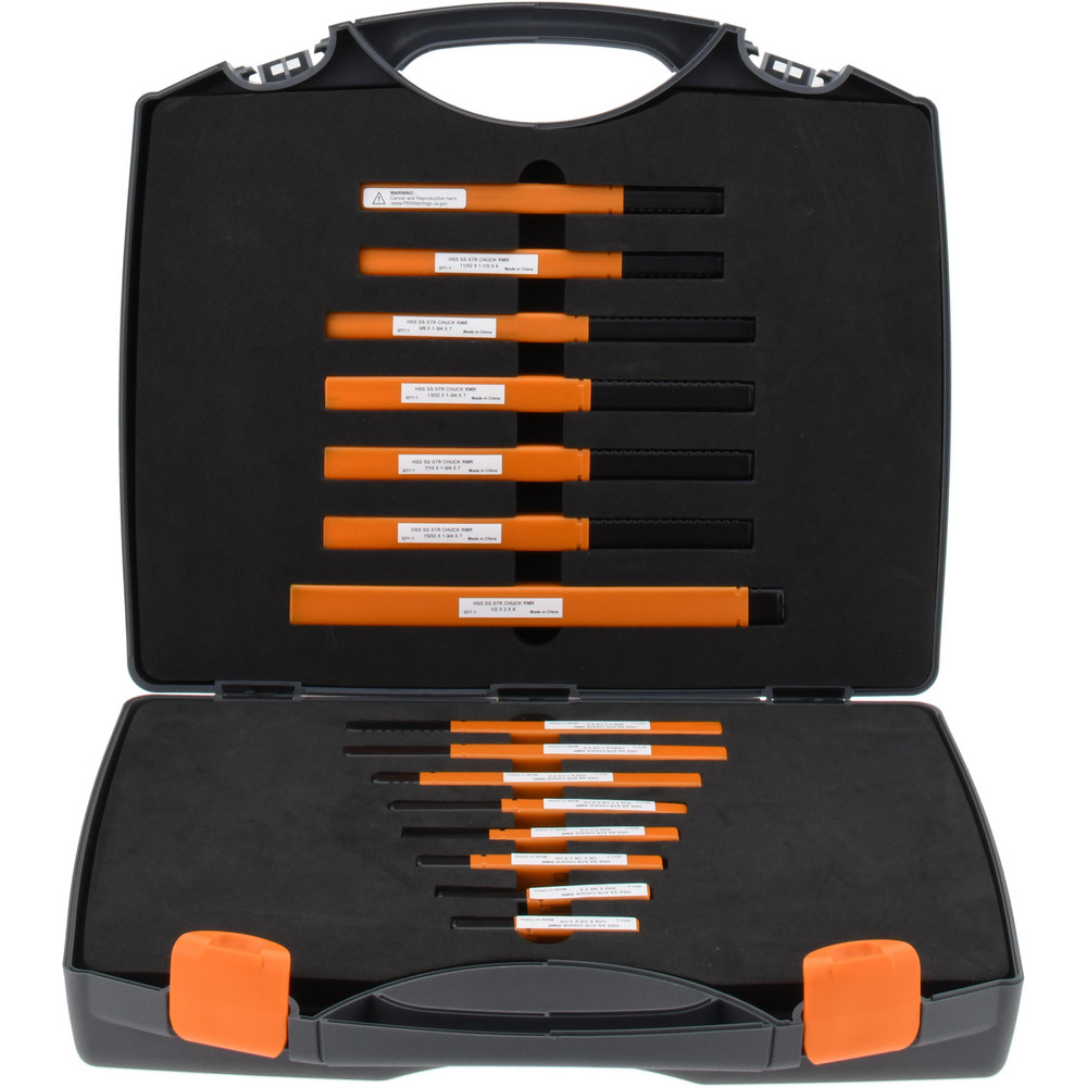 Pipe Reamer Uxcell 4-Piece HSS Chucking Reamer Set - 3/8" 1/2" 5/8" 3/4" H7 Accuracy Straight Flute Machine Reamers High Speed Steel Reamer Set