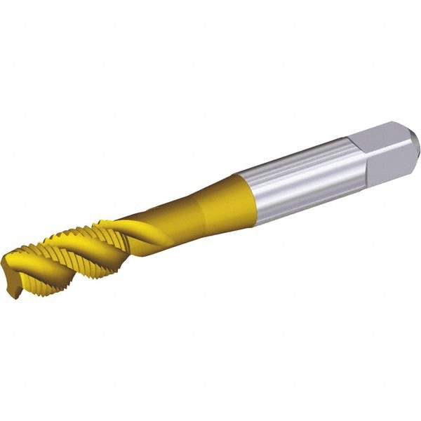 Kennametal 6140829 Spiral Flute Tap: M8 x 1.25, Metric, 3 Flute, Modified Bottoming, Cobalt, Oxide Finish Image