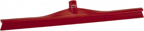 Vikan 71604 Squeegee: 23.62" Blade Width, Rubber Blade, Threaded Handle Connection 