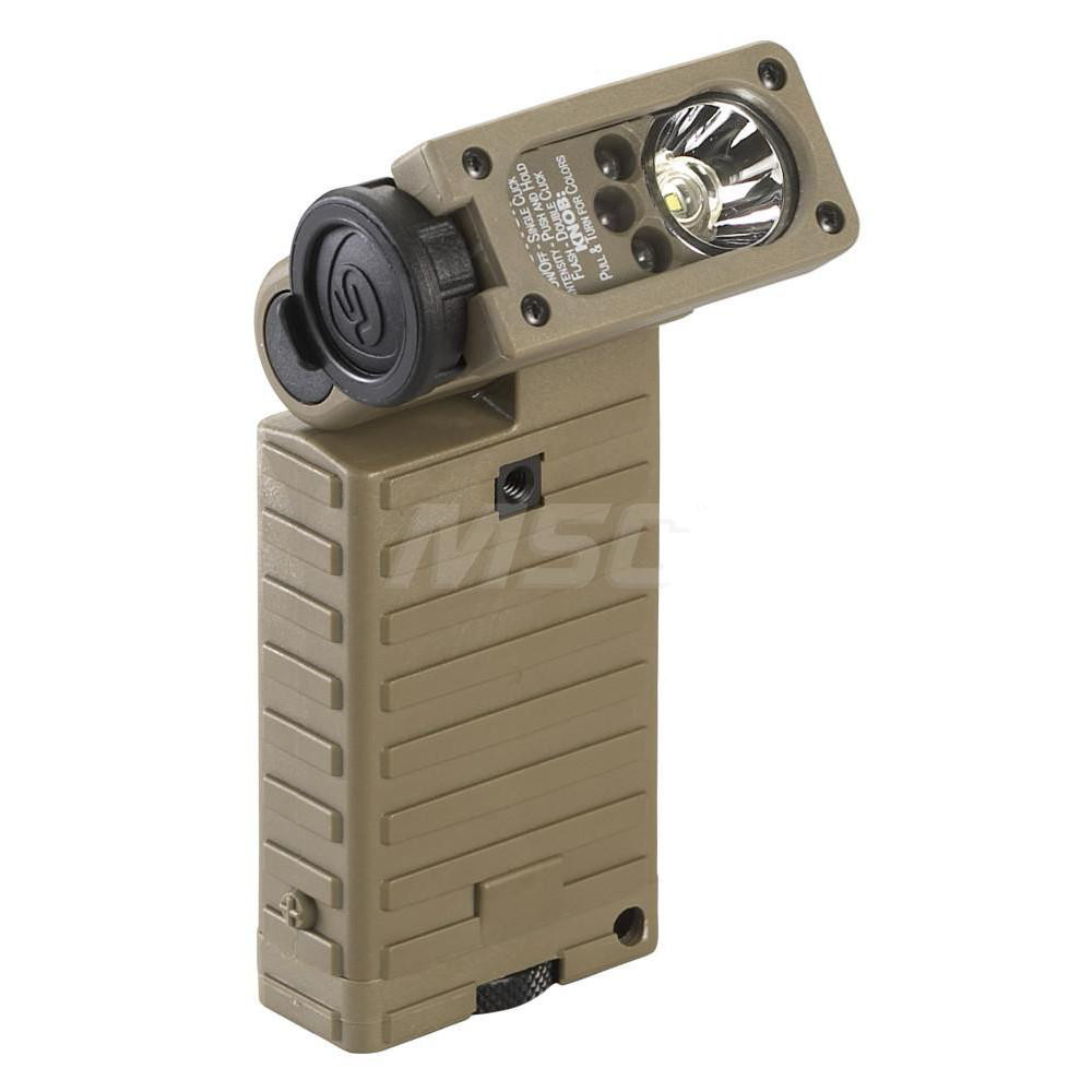 Streamlight | Sidewinder® Handheld Flashlight: C4 LED, 55 Lumens, 100 hr Max Run Time, Rechargeable Battery (Included) - 9 Light Modes, Nylon