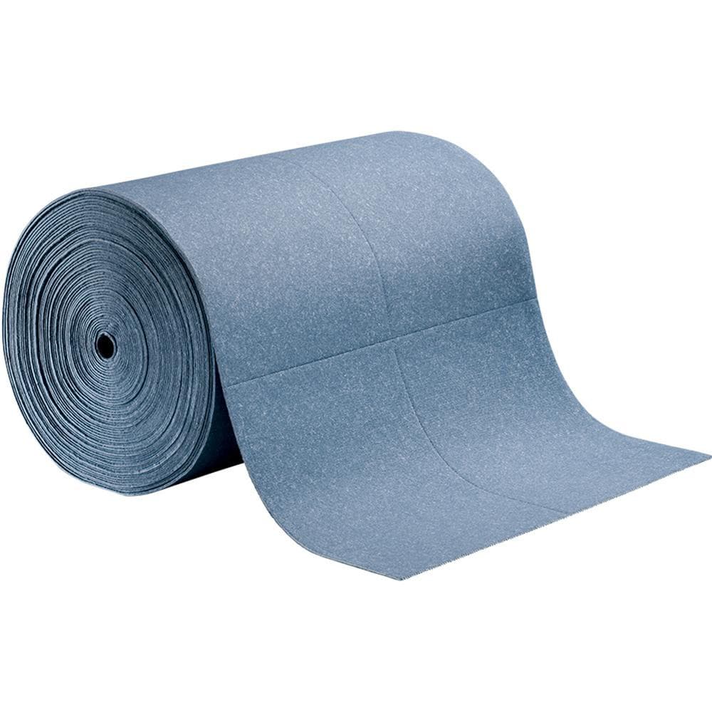 Pads, Rolls & Mats; Product Type: Roll ; Application: Universal ; Overall Length (Feet): 150.00 ; Total Package Absorption Capacity: 64gal ; Material: Natural & Recycled Fiber Blend  ; Fluids Absorbed: Oil; Coolants; Solvents; Water; Universal