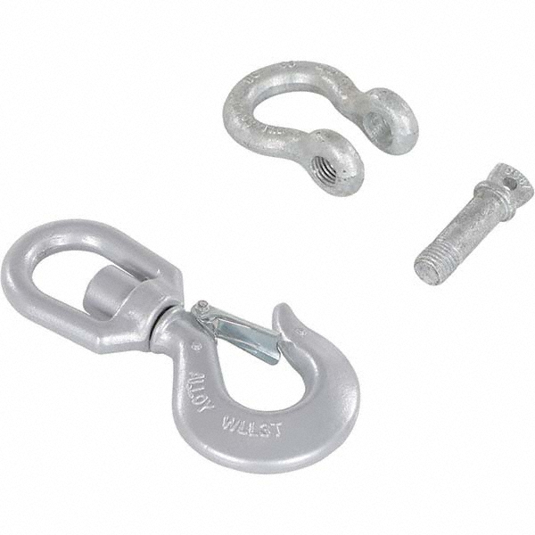 Vestil 3 Ton Capacity, Steel Swivel Hoist Hook 30245211 MSC