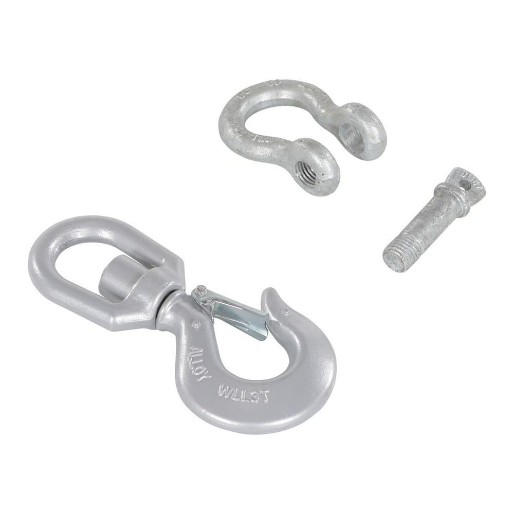 Vestil - 3 Ton Capacity, Steel Swivel Hoist Hook - 30245211 - MSC  Industrial Supply