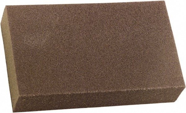 Sanding Sponge: 3" Wide, 5" Long, 1" Thick, Medium Grade