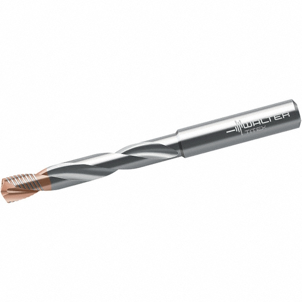WalterTitex Jobber Length Drill Bit 9.6 mm Dia, 140 °, Solid