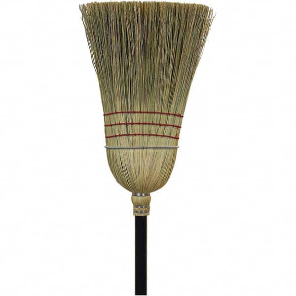 O-Cedar 6120-6 Pack of (6) 53-1/2" OAL Corn Bristle Brooms 