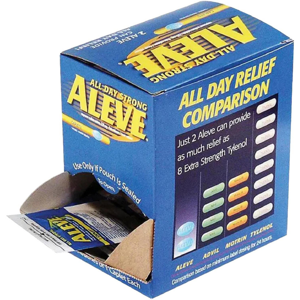 Aleve - Medicinals: Medicinal Type: Headache & Pain Relief; Form ...