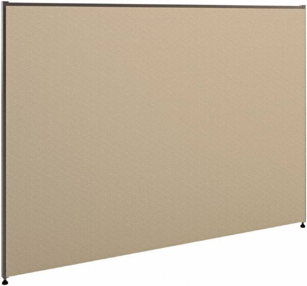 Fabric Panel Partition: 60" OAW, 42" OAH, Gray