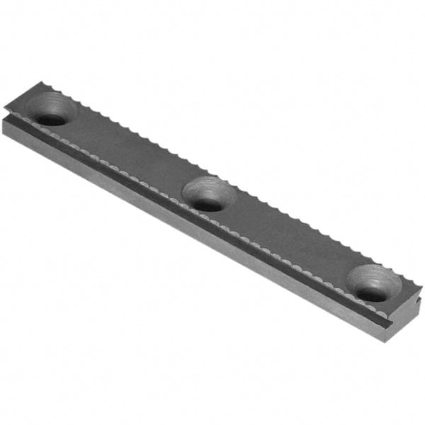 Vise Jaw Accessory: Serrated Dovetail Master Jaw Insert