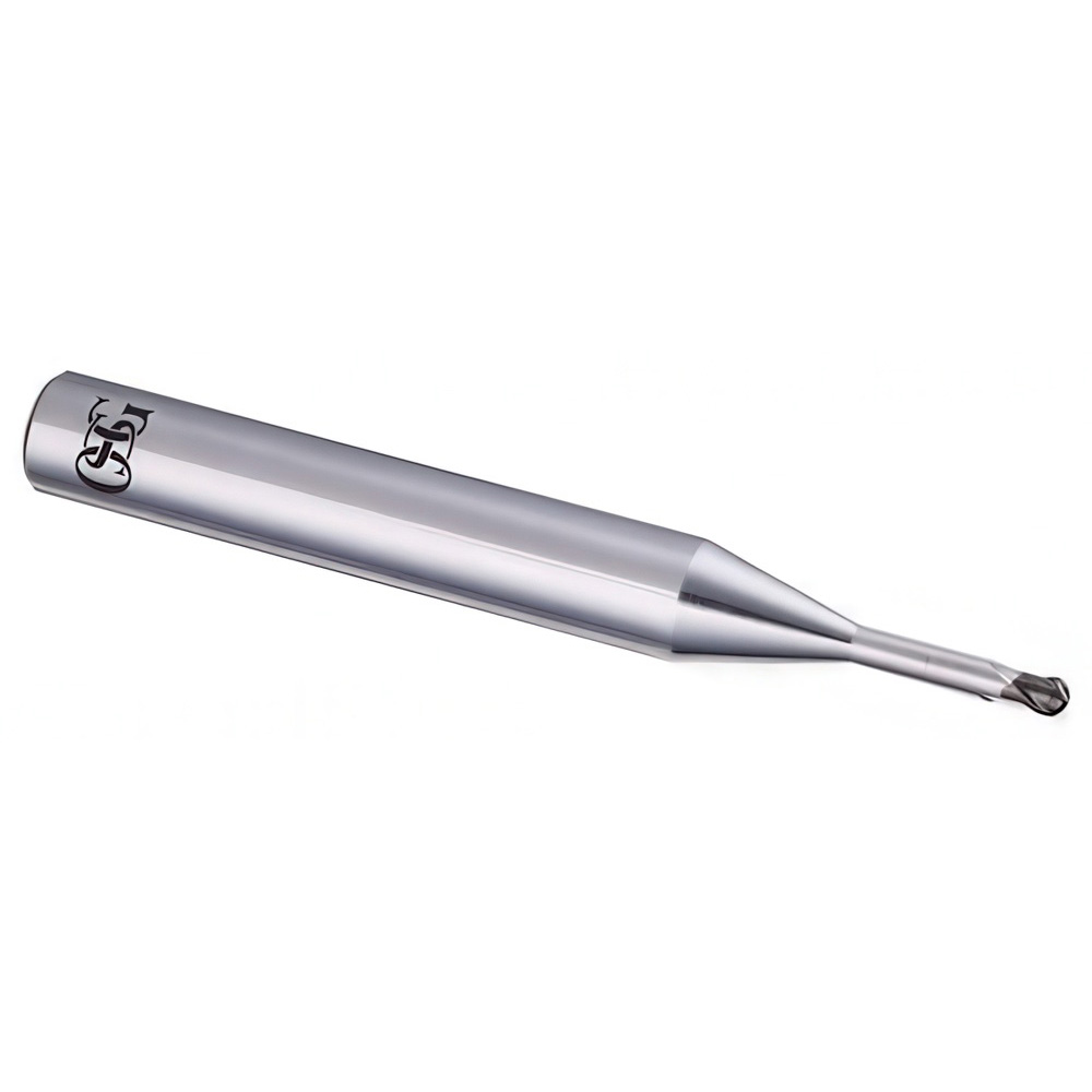 OSG Ball End Mill 2.00 mm Dia, 1.20 mm LOC, 2 Flute, CBN MSC