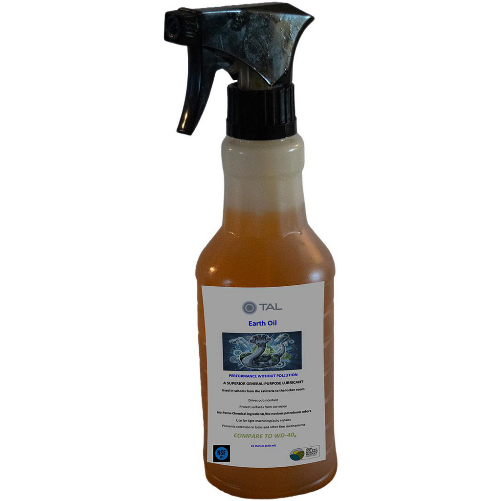 TAL Lubricants High Lubricity Lubricant Plant Based: 16 oz Bottle, Vegetable Based Oil & Molybdenum Disulfide - Yellow, 120.000 deg F Max
