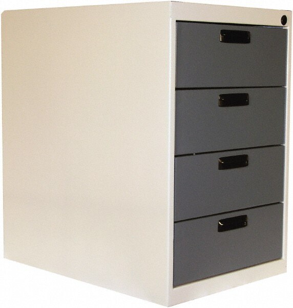 Modular Steel Storage Cabinet: 18" Wide, 26" Deep, 27-1/2" High