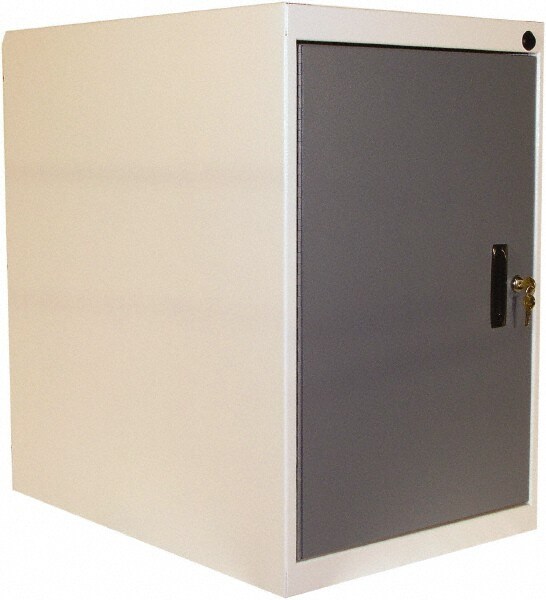 Modular Steel Storage Cabinet: 18" Wide, 26" Deep, 27-1/2" High