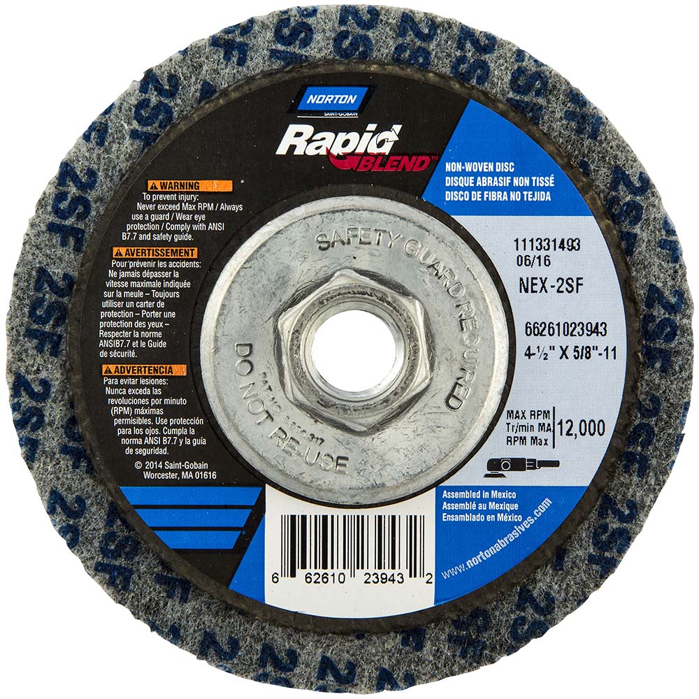 Depressed Center Wheel: Type 27, 4-1/2" Dia, Silicon Carbide