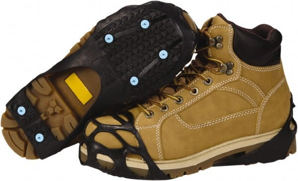 Strap-On Cleat: Spike Traction, Pull-On Attachment, Size 13.5 to 15