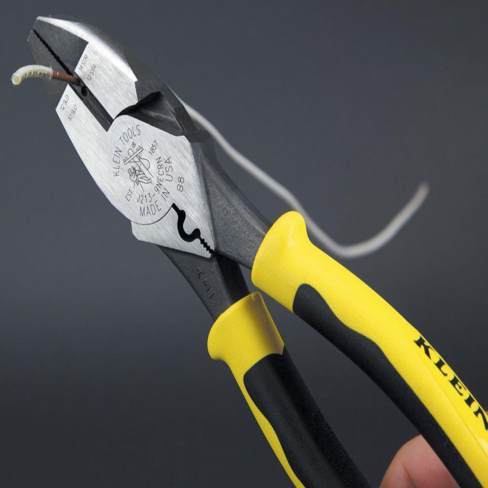 Klein Tools 10 AWG Capacity, SideCutting Pliers 30505242 MSC