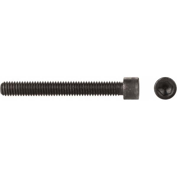 Made in USA 37C175KCSFT Hex Head Cap Screw: 3/8-16 x 1-3/4", Alloy Steel, Black Oxide Finish Image