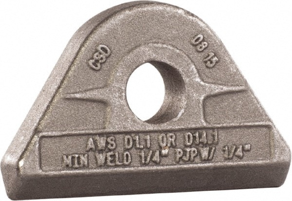 43/64" ID, 4,000 Lb Capacity Pad Eye