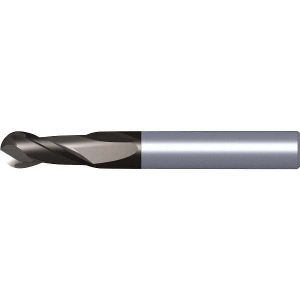 Kennametal 5874174 Ball End Mill: 0.2362" Dia, 0.3937" LOC, 2 Flute, Solid Carbide Image