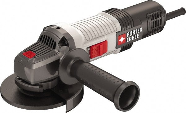 Corded Angle Grinder: 4" Wheel Dia, 12,000 RPM, 5/8-11 Spindle