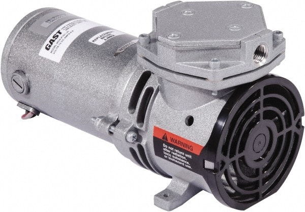 Gast MOA-P101-JK 1/8 hp 24 VDC Diaphragm Compressor & Vacuum Pump 