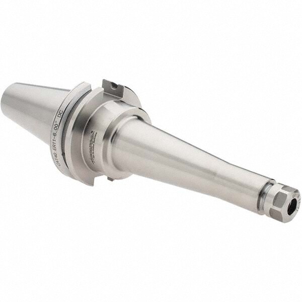 Collet Chuck: 0.48 to 6.98 mm Capacity, ER Collet, Dual Contact Taper Shank