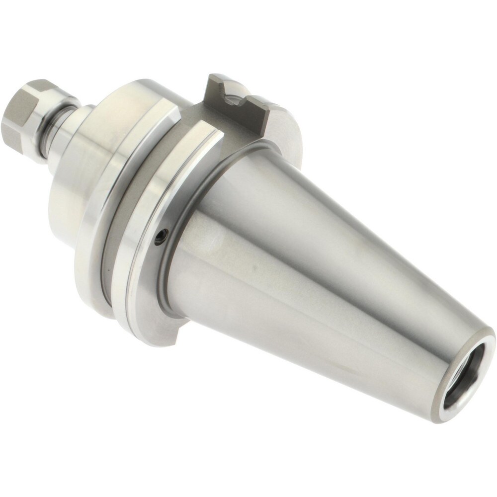 Collet Chuck: 0.48 to 6.98 mm Capacity, ER Collet, Dual Contact Taper Shank