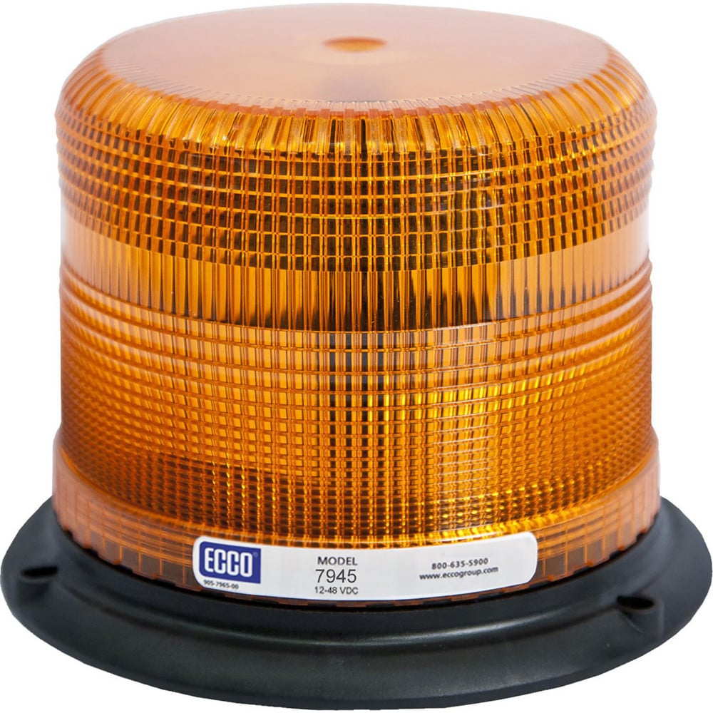 Emergency Light Assemblies; Light Assembly Type: LED Warning Light ; Voltage: Multi-Voltage ; Mount Type: Bolts; Permanent ; Power Source: 12-48 ; Overall Height: 5.85in ; Standards: SAE Class 2