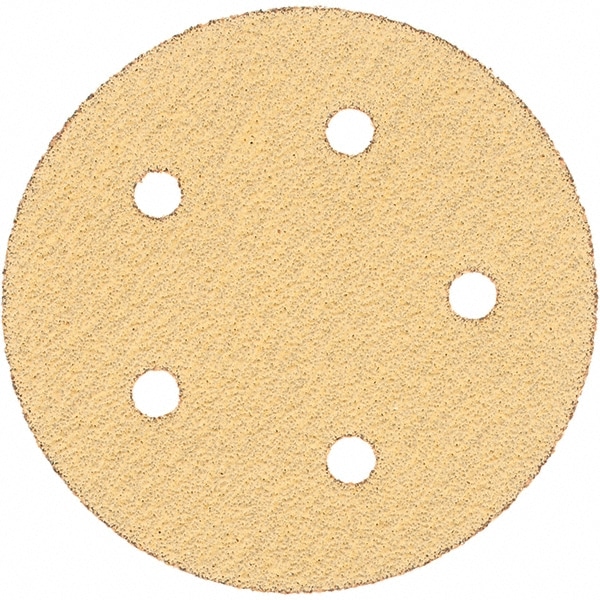 Hook & Loop Disc: 60 Grit, Coated, Aluminum Oxide