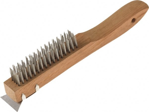 Wire Brushes O-Cedar - Pack of (12) 4 Columns x 16 Rows, Steel Wire Brushes - 30602296 -  MSC Industrial Supply