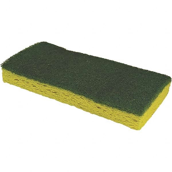 Pack of (20) 6-1/4" Long x 3-1/4" Wide x 7/8" Thick Scouring Sponges