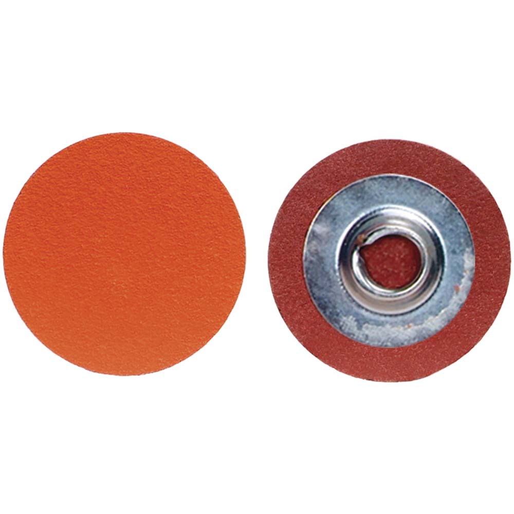 Norton QuickChange Disc Type S, 11/2" Dia, 36 Grit, Premium