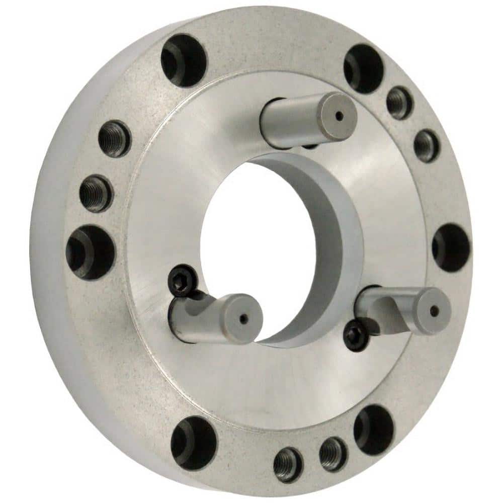 Bison 7-878-063F Lathe Chuck Adapter Back Plate: 6" Chuck, for Self-Centering Chucks 