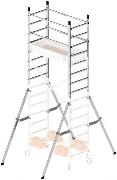 Upper 7 Ft. Section Narrow Span Scaffolding